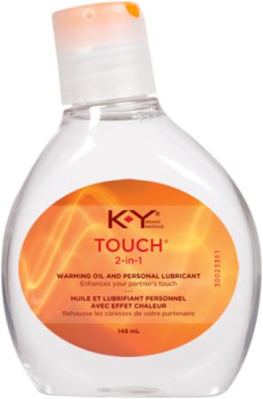 KY Touch 2In1 Warming Oil And Personal Lubricant Canada