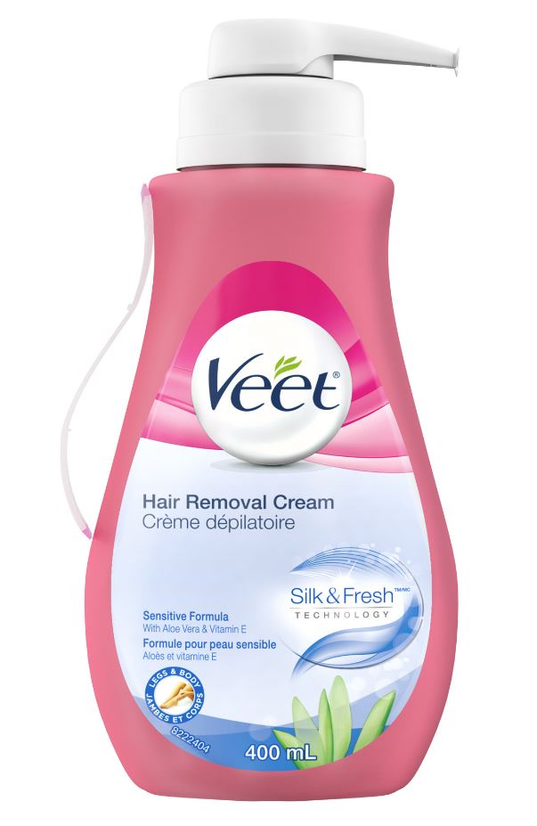 VEET Silk  Fresh Hair Removal Cream Sensitive Formula Canada