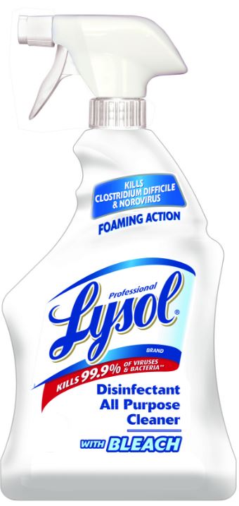 Professional LYSOL® Disinfectant All Purpose Cleaner - Bleach (Discontinued Dec. 31, 2019)