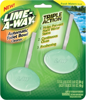 LIME-A-WAY® Automatic Toilet Bowl Cleaner - Fresh Waters (Discontinued Dec-15-2015)