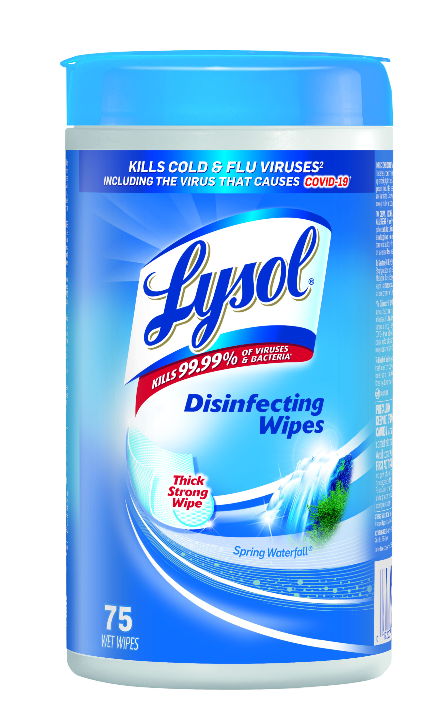 LYSOL Disinfecting Wipes  Spring Waterfall Canada