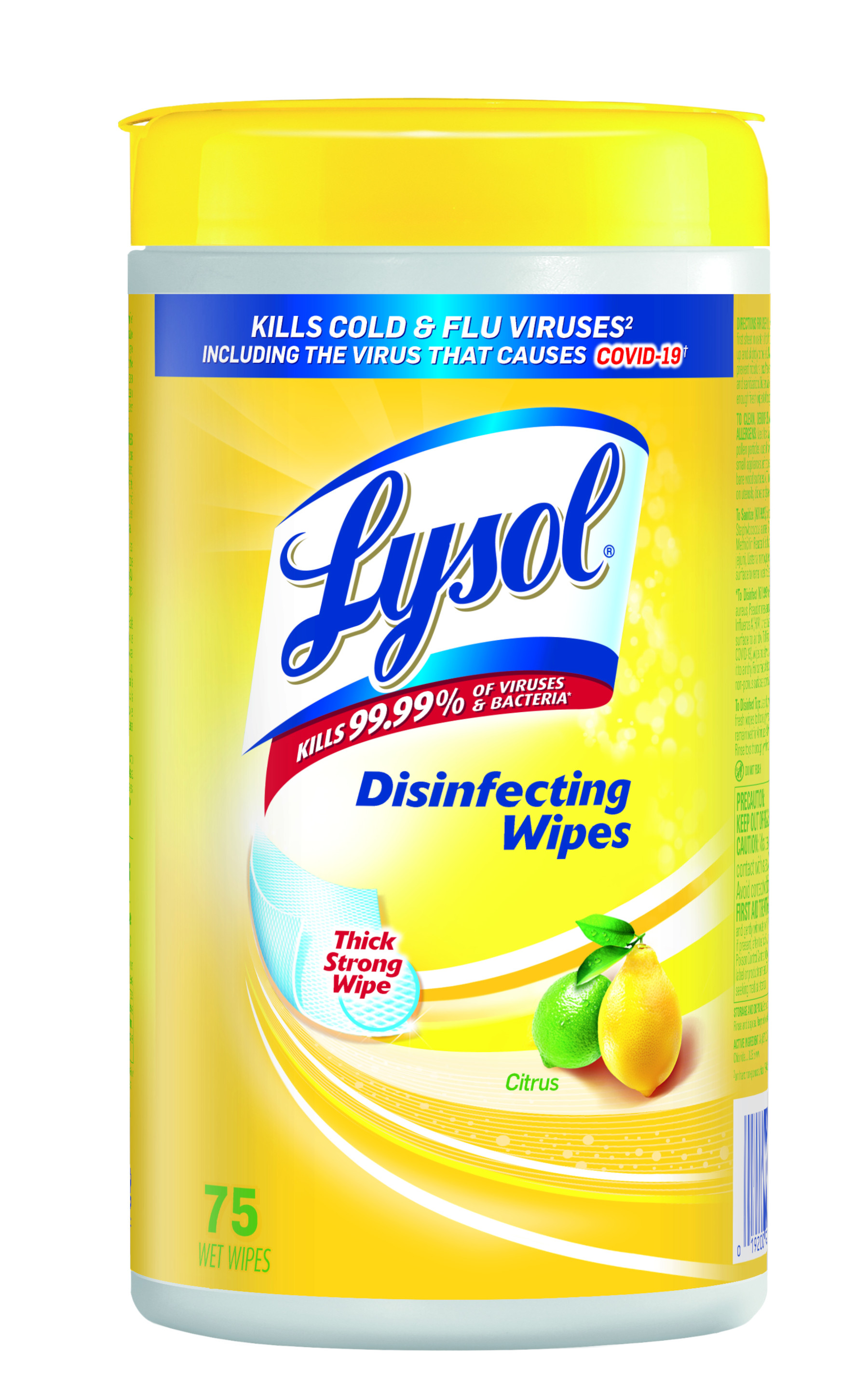 LYSOL Disinfecting Wipes  Citrus Canada