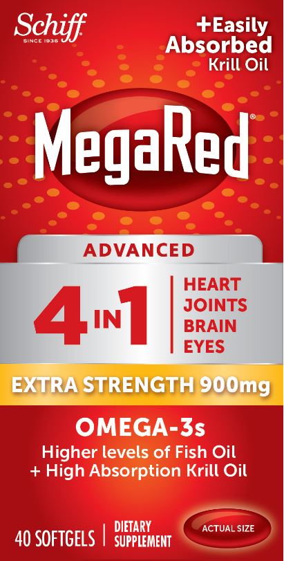MegaRed® Advanced 4 In 1 Extra Strength Omega-3s - 900 mg Softgels