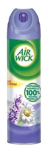 AIR WICK Air Freshener 100 Natural Propellant  Lavender  Chamomile Canada Discontinued