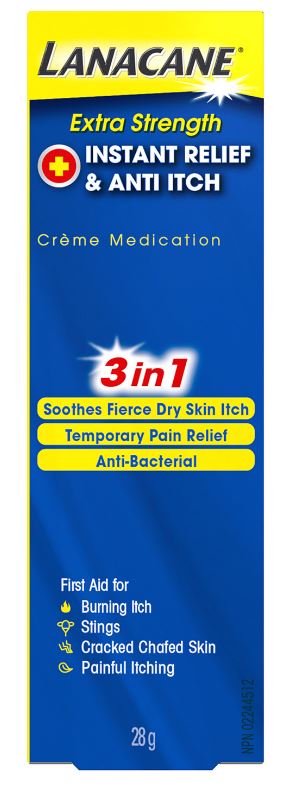 LANACANE Instant Relief  Anti Itch Crme  Extra Strength Canada