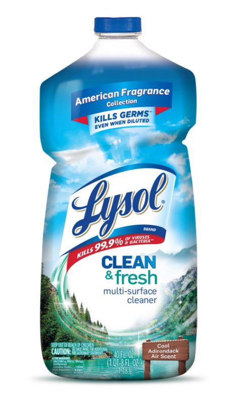 LYSOL® Clean & Fresh Multi-Surface Cleaner - Cool Adirondack Air (Discontinued Dec. 14, 2021)