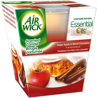 AIR WICK Candle  Sugar Apple  Warm Cinnamon Discontinued