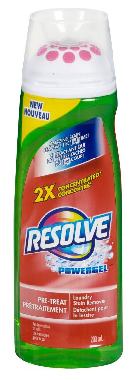 RESOLVE Powergel PreTreat Laundry Stain Remover Canada