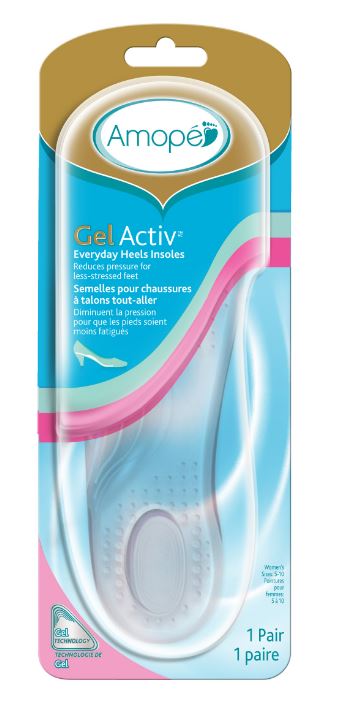 AMOPE GelActiv Everyday Heels Insoles Canada