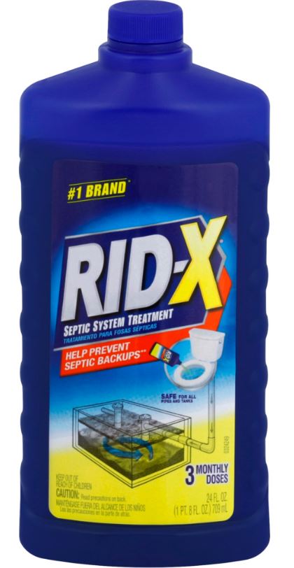 RID-X Septic Treatment, 6 Month Supply Of Liquid, 48 oz 6 dose liquid