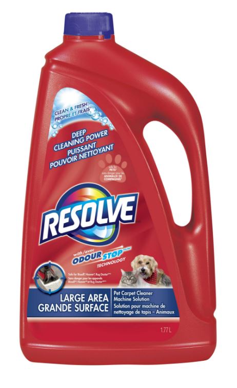 RESOLVE® Clean & Fresh™ Large Area Pet Carpet Cleaner Machine Solution (Canada)