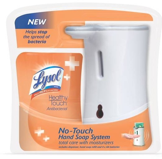 LYSOL NoTouch Hand Soap Starter Kit  Total Care Discontinued