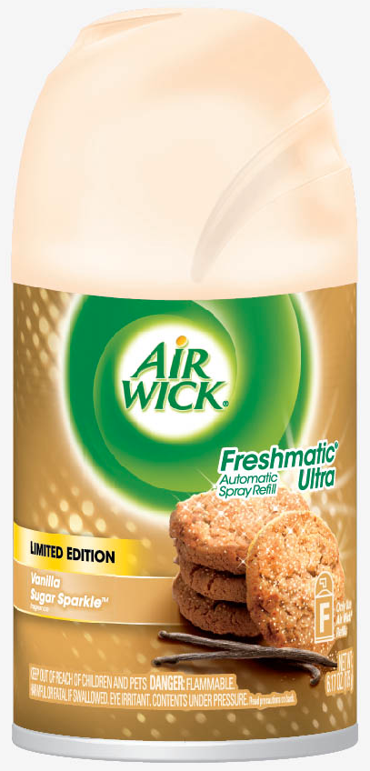 AIR WICK FRESHMATIC  Vanilla Sugar Sparkle  Kit Discontinued
