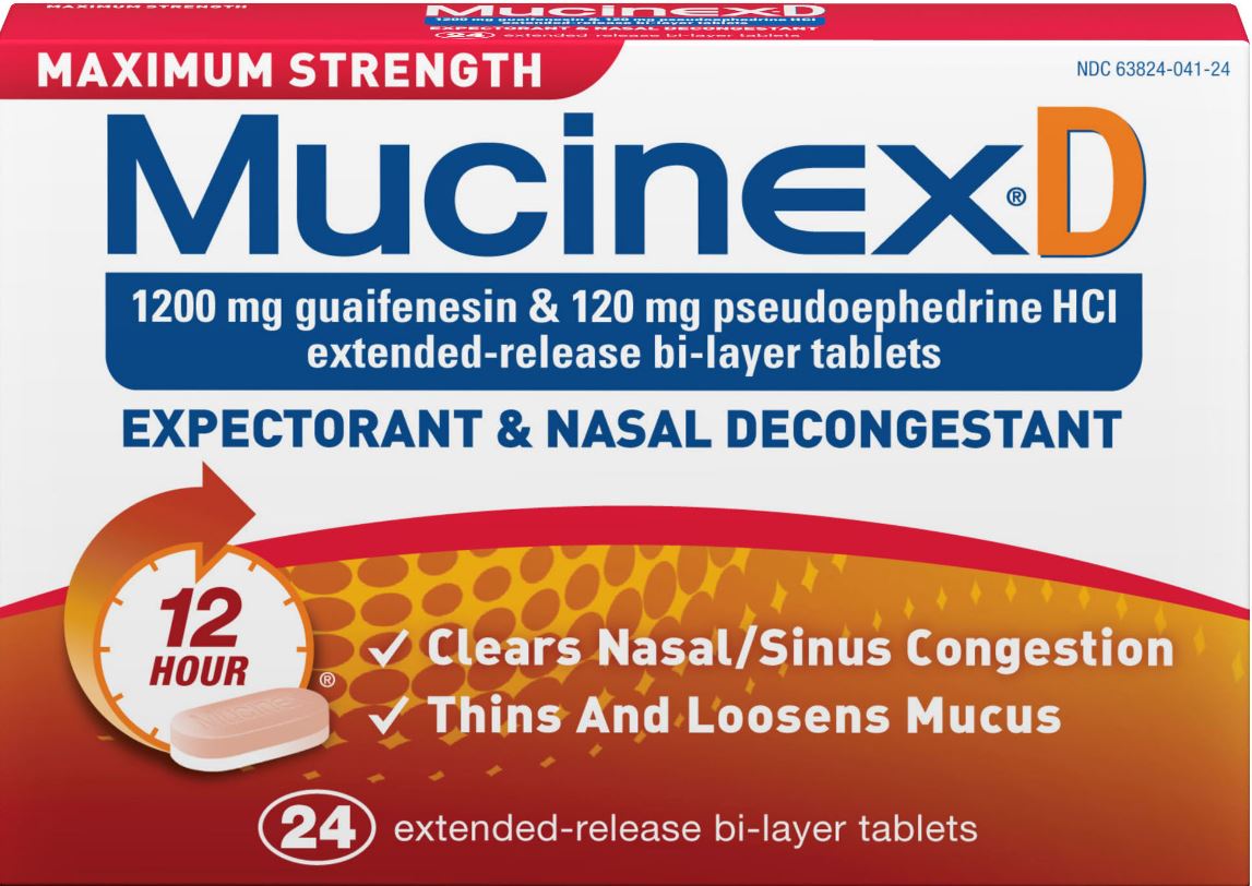 MUCINEX® D - Max Strength
