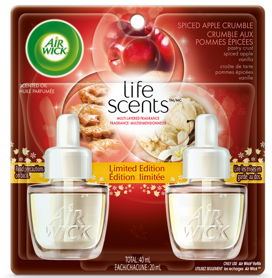 AIR WICK® Scented Oil - Spiced Apple Crumble (Canada) (Discontinued)
