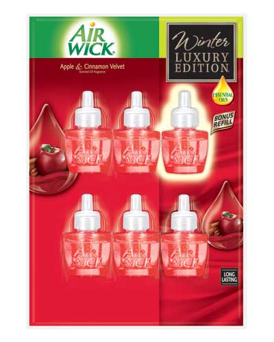 AIR WICK Scented Oil  Apple  Cinnamon Velvet Discontinued