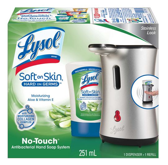 LYSOL NoTouch Hand Soap  Moisturizing Aloe  Vitamin E Canada