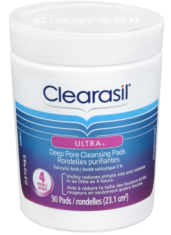 CLEARASIL® Ultra® Deep Pore Cleansing Pads (Canada)