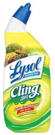 LYSOL® CLING® Toilet Bowl Cleaner - Citrus Scent (Discontinued)