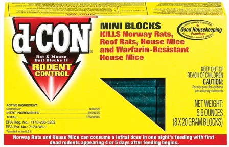 d-CON® Rat & Mouse Bait Blocks II (Discontinued)