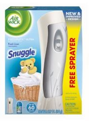 AIR WICK FRESHMATIC  Snuggle Fresh Linen  Kit Discontinued