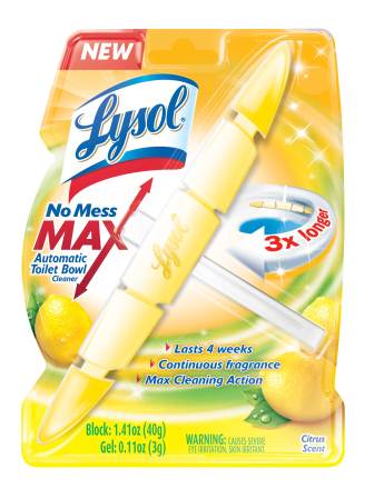 LYSOL® No Mess MAX Toilet Bowl Cleaner - Citrus