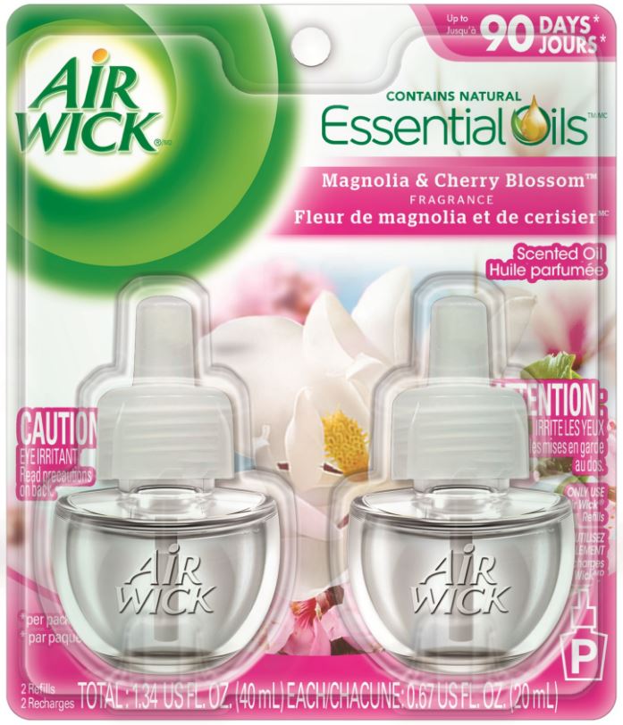 AIR WICK Scented Oil  Magnolia  Cherry Blossom