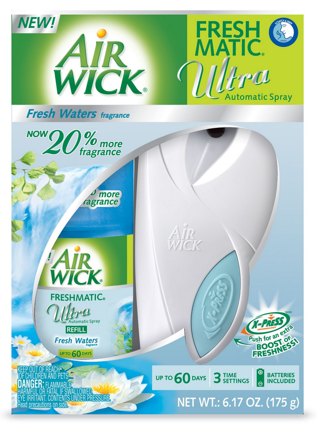 AIR WICK FRESHMATIC  Fresh Waters  Kit Discontinued