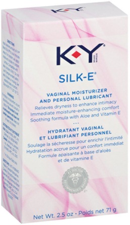 K-Y® Silk-E® Vaginal Moisturizer And Personal Lubricant (Canada)