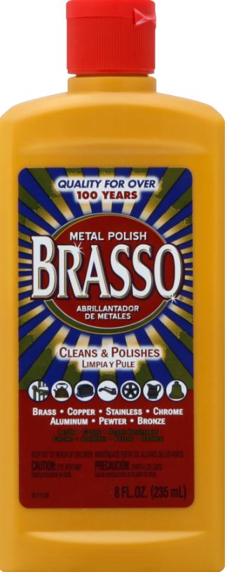 Brasso Metal Polish Bottle