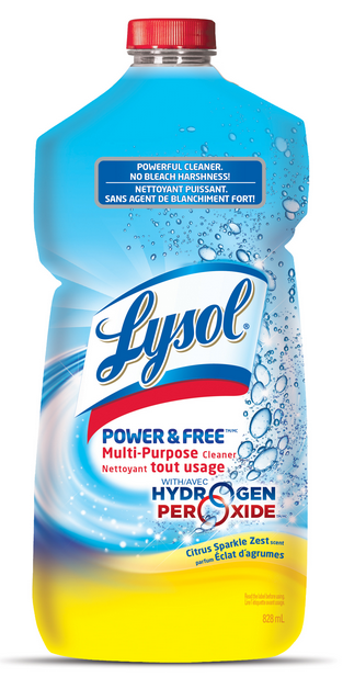 LYSOL POWER  FREE MultiPurpose Cleaner  Pourable  Citrus Sparkle Zest Canada