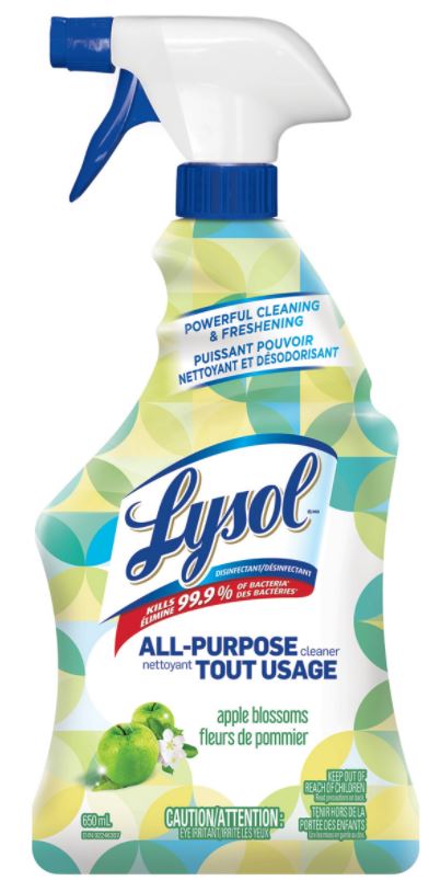 LYSOL AllPurpose Cleaner  Apple Blossoms Canada