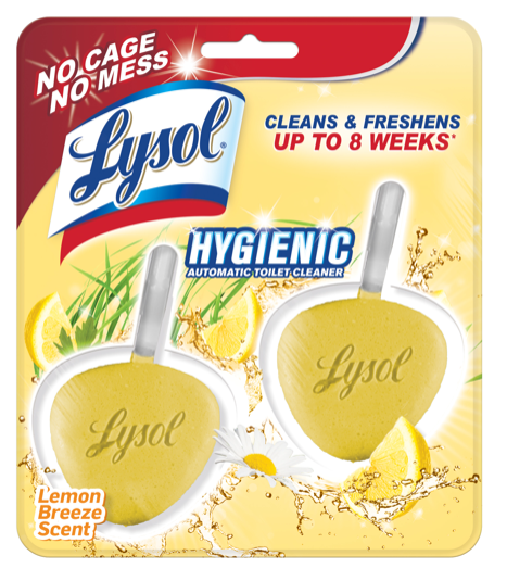 LYSOL® Hygienic Automatic Toilet Cleaner - Lemon Breeze (Discontinued Dec. 14, 2020)