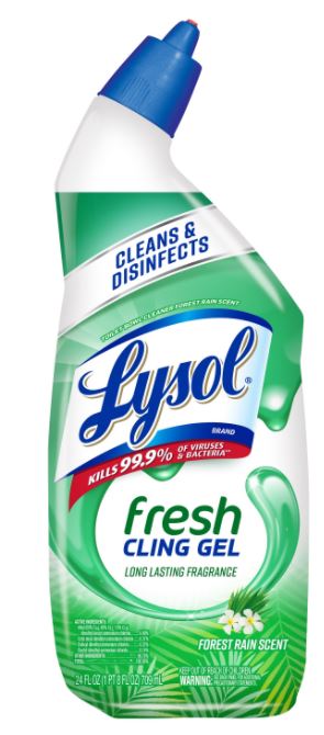 LYSOL® Fresh Cling Gel - Forest Rain