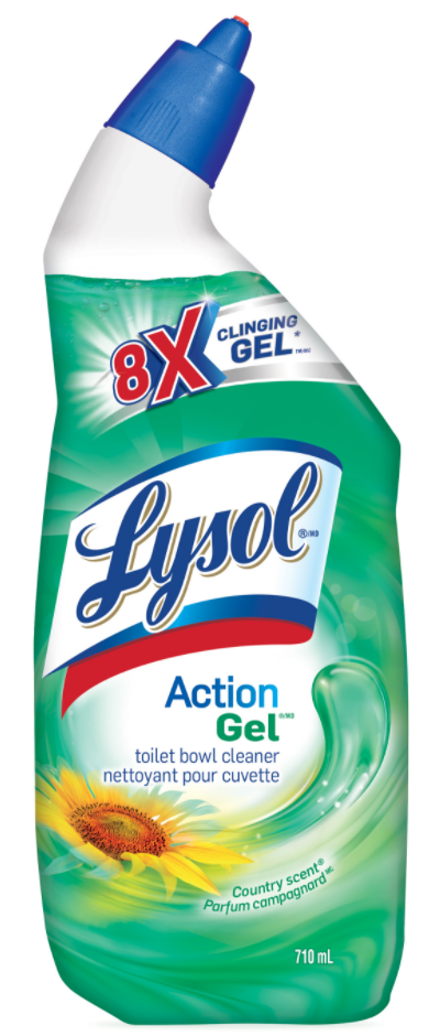 LYSOL Action Gel Toilet Bowl Cleaner  Country Canada