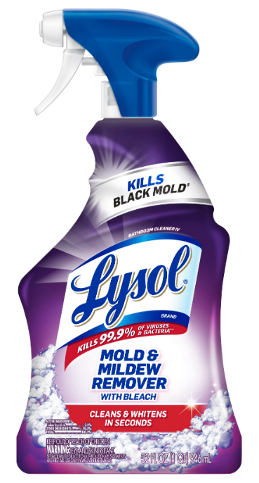 LYSOL Mold  Mildew Remover  Bleach 