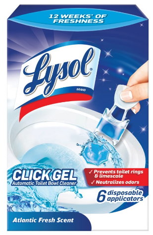 LYSOL® Click Gel Automatic Toilet Bowl Cleaner - Atlantic Fresh