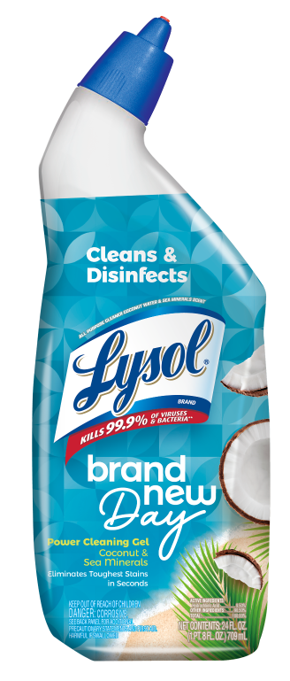 LYSOL® Toilet Bowl Cleaner - Brand New Day™ - Coconut & Sea Minerals