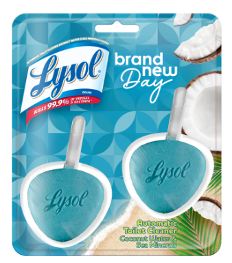 LYSOL® Automatic Toilet Cleaner - Brand New Day™ - Coconut & Sea Minerals