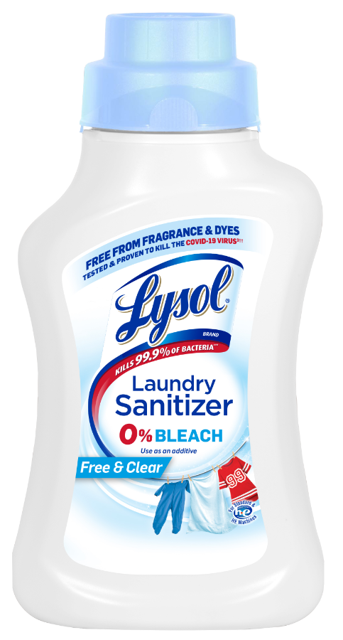 LYSOL Laundry Sanitizer  Free  Clear