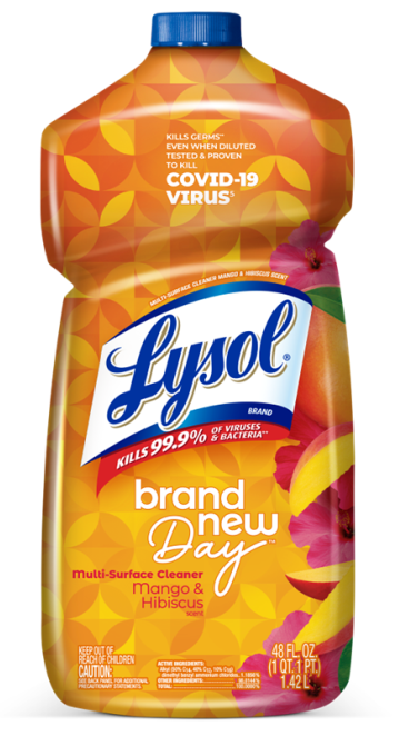 LYSOL® Multi-Surface Cleaner - Brand New Day™ - Mango & Hibiscus