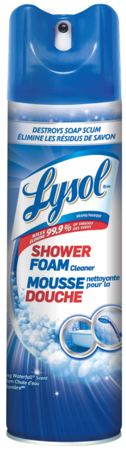 LYSOL Disinfectant Bathroom Cleaning Foam Complete Clean  Aerosol  Original Scent Canada Discontinue