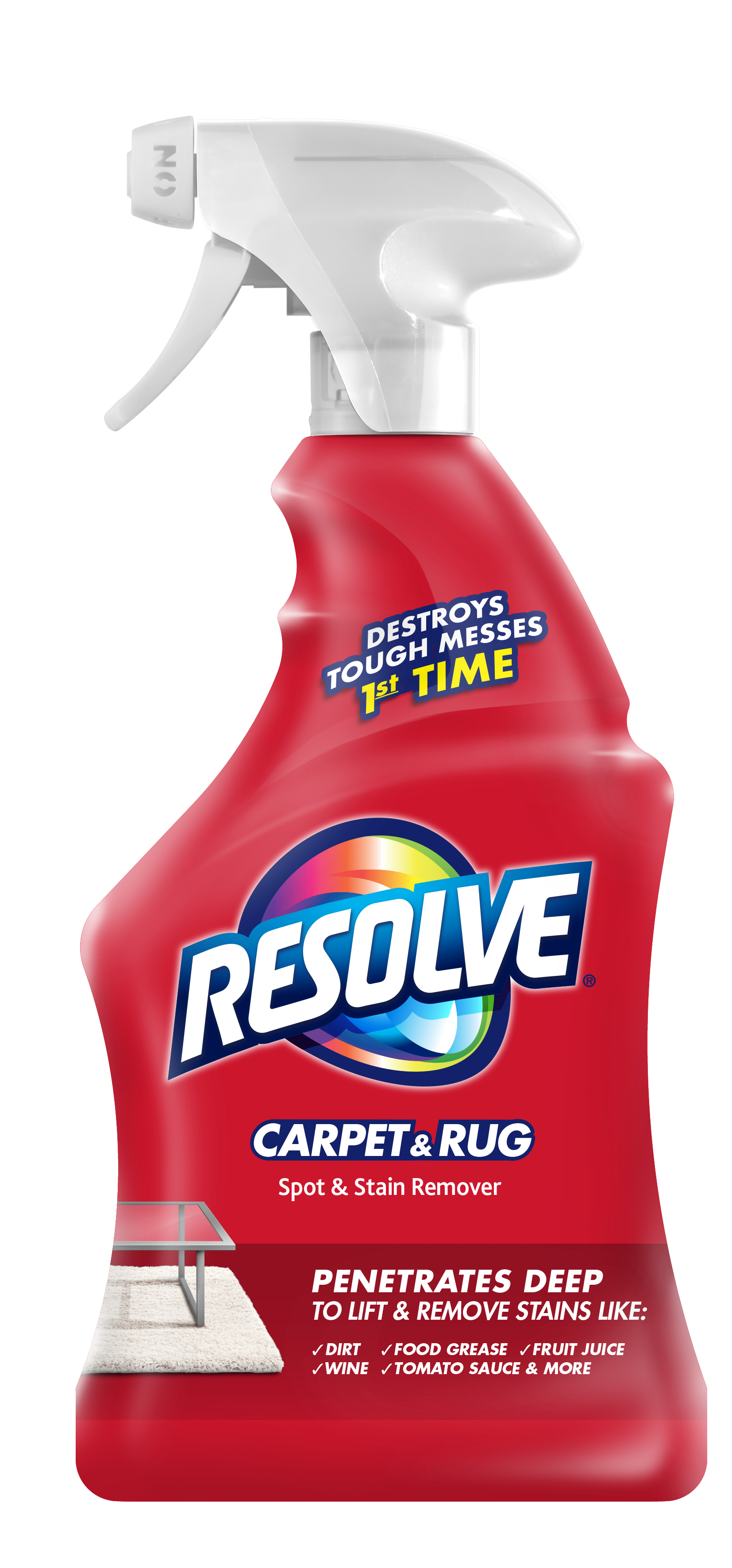 RESOLVE Carpet  Rug Spot  Stain Remover
