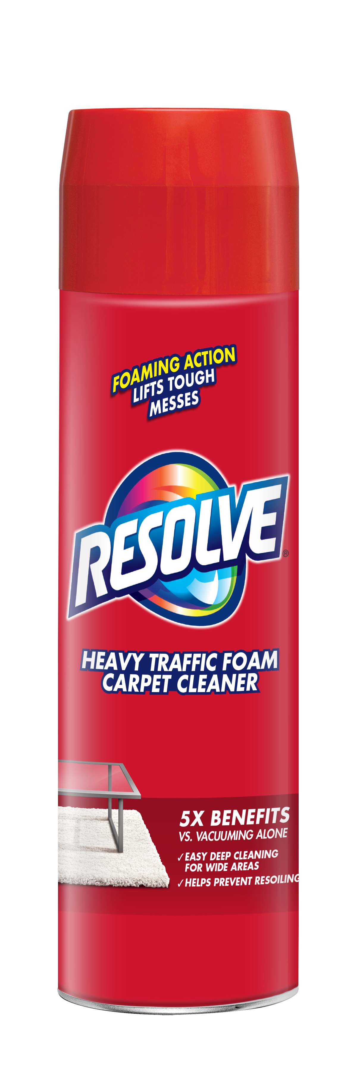RESOLVE Heavy Traffic Foam Carpet Cleaner