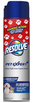  Resolve Pet Expert High Traffic, Carpet Foam, 22 Oz(3 Pack) :  Health & Household