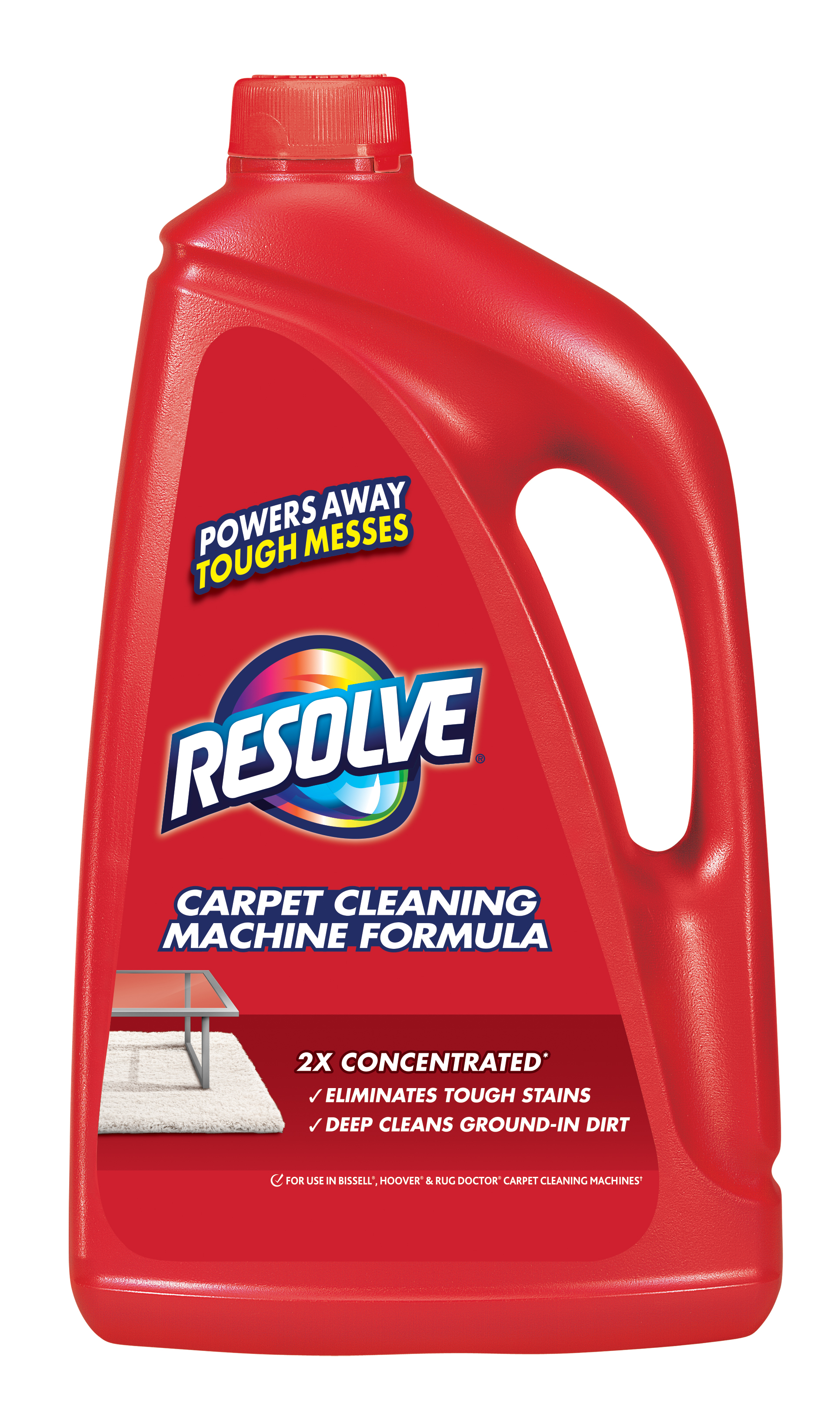 RESOLVE Carpet Cleaning Machine Formula 2X Concentrated