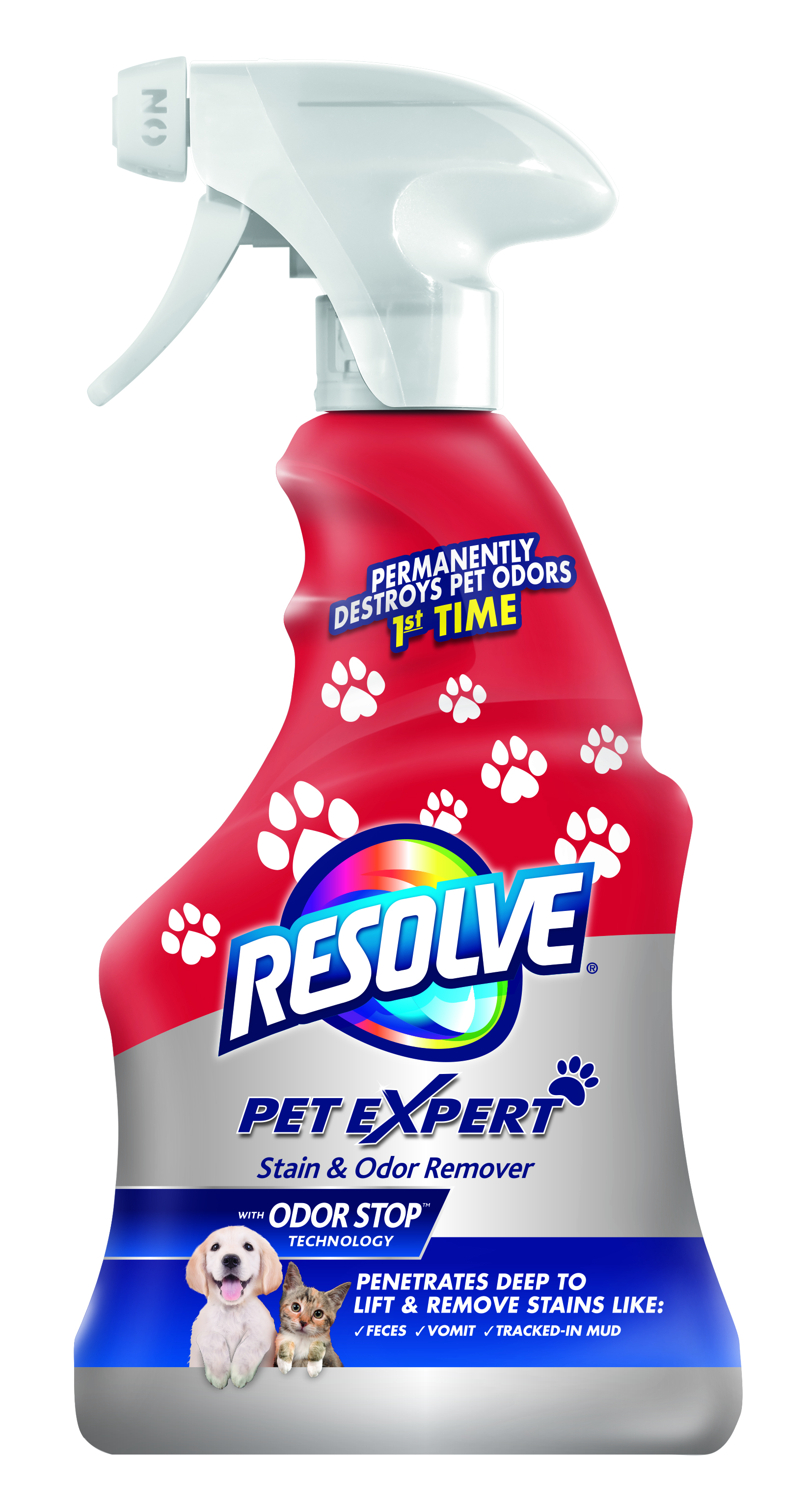 RESOLVE Pet Expert Stain  Odor Remover Trigger