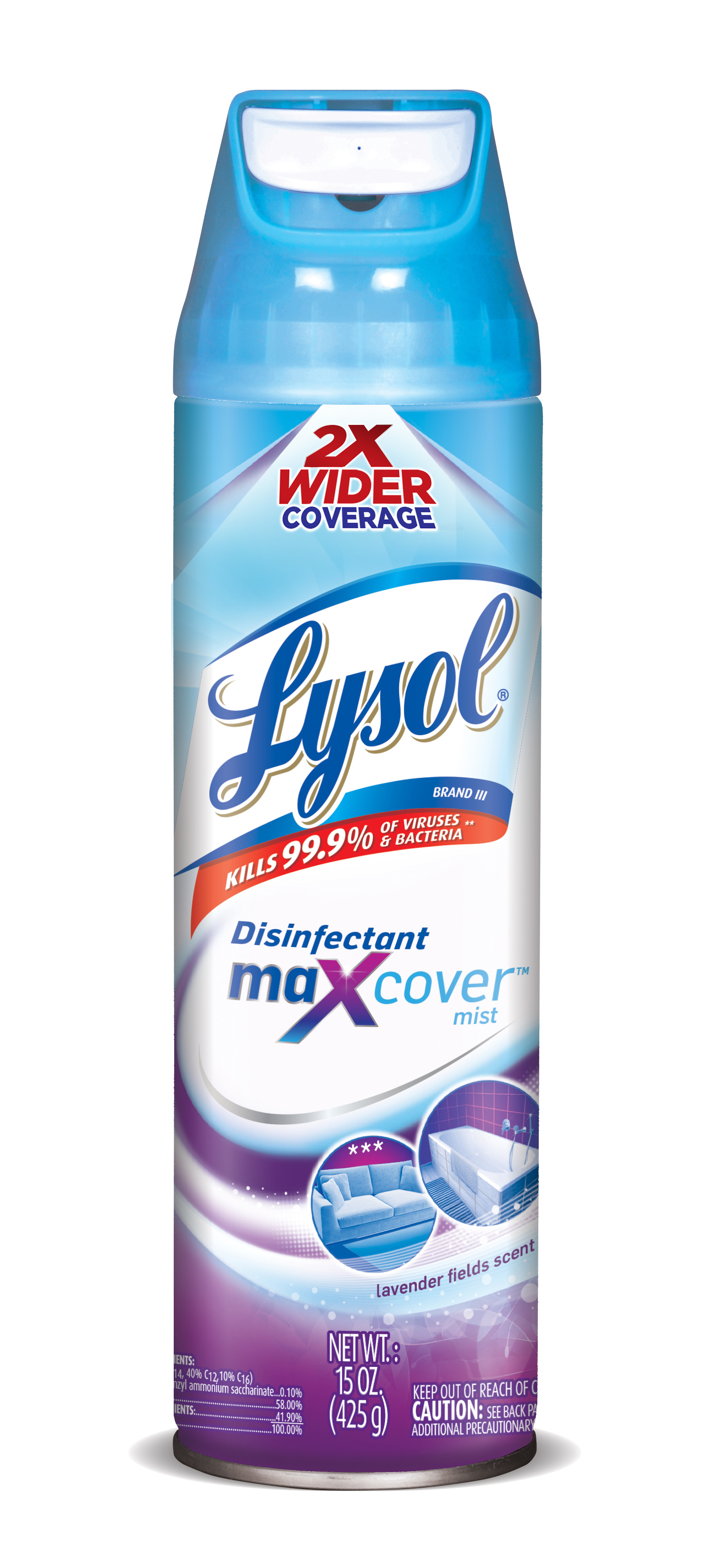 LYSOL Disinfectant Max Cover Mist  Lavender Fields Discontinued July 2021