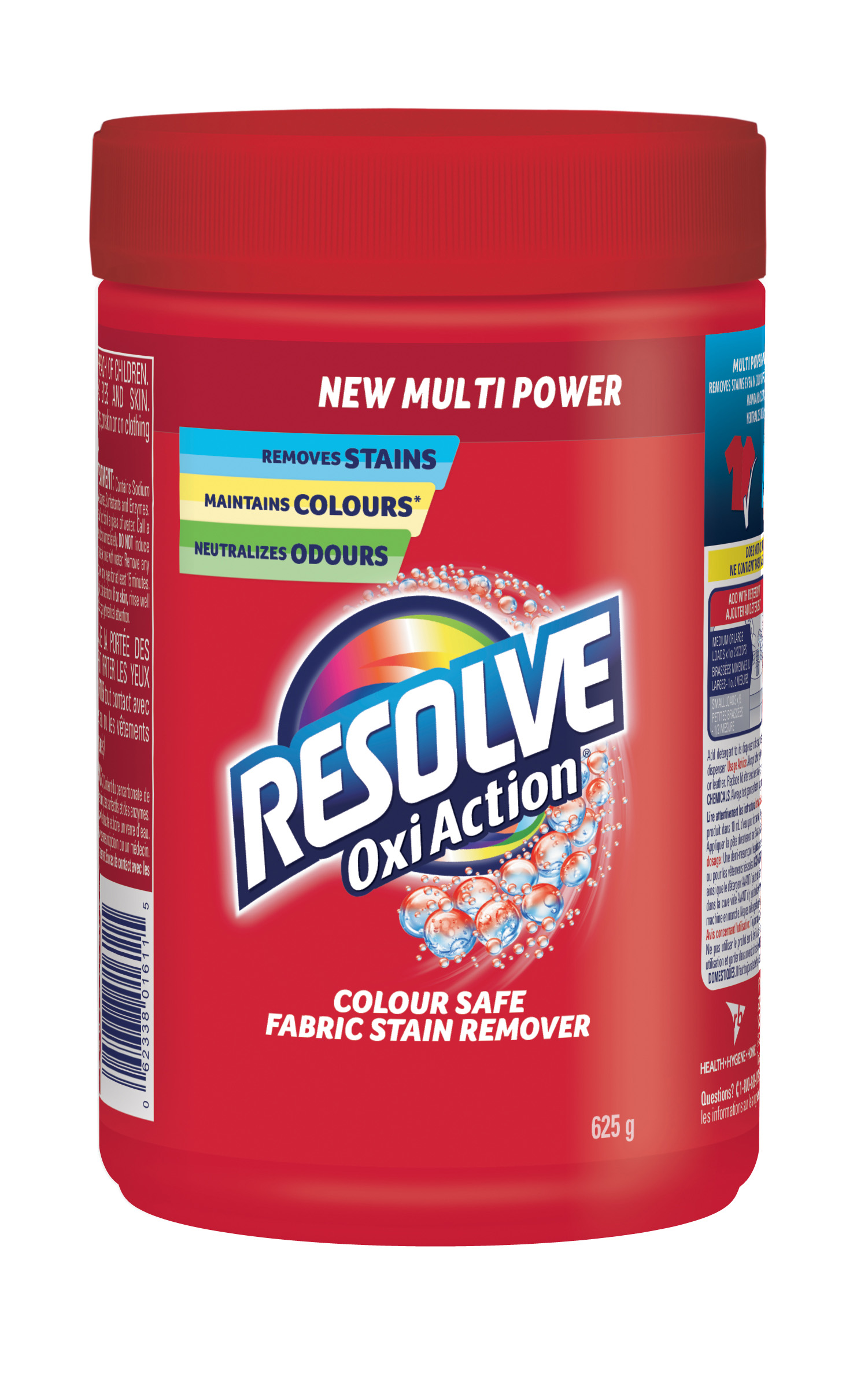 RESOLVE® Oxi-Action™ Colour Safe Fabric Stain Remover (Canada)