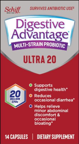 DIGESTIVE ADVANTAGE MultiStrain Probiotic Capsules